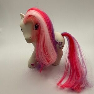 My Little Pony G3 Pink Purple Mane Frilly Frocks 2002 Figure